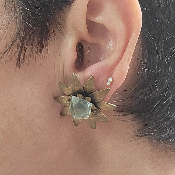 Artisan Made Statement Earrings - Picture 7 of 7